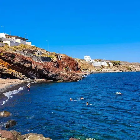 Tatil Evi Santorini's Old Mill Serene Getaway By Pori *