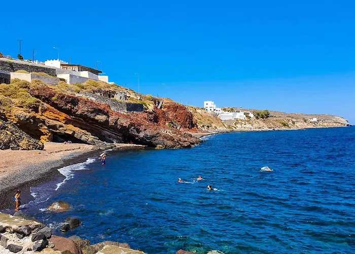 Casa de Férias Santorini's Old Mill Serene Getaway By Pori *